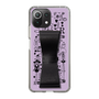 Slim Protection Case - STAND & RING RIBBON Black［ Rune Naito - RUNE Girl Retro & Modern - Purple ］