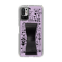 Slim Protection Case - STAND & RING RIBBON Black［ Rune Naito - RUNE Girl Retro & Modern - Purple ］
