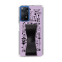 Slim Protection Case - STAND & RING RIBBON Black［ Rune Naito - RUNE Girl Retro & Modern - Purple ］