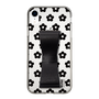 Slim Protection Case - STAND & RING RIBBON Black［ Rune Naito - RUNE Flower - Black ］