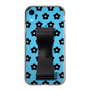 Slim Protection Case - STAND & RING RIBBON Black［ Rune Naito - RUNE Flower - Black ］