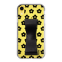 Slim Protection Case - STAND & RING RIBBON Black［ Rune Naito - RUNE Flower - Black ］