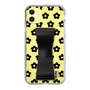 Slim Protection Case - STAND & RING RIBBON Black［ Rune Naito - RUNE Flower - Black ］
