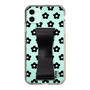 Slim Protection Case - STAND & RING RIBBON Black［ Rune Naito - RUNE Flower - Black ］