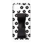 Slim Protection Case - STAND & RING RIBBON Black［ Rune Naito - RUNE Flower - Black ］