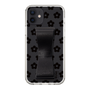 Slim Protection Case - STAND & RING RIBBON Black［ Rune Naito - RUNE Flower - Black ］