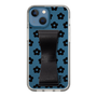 Slim Protection Case - STAND & RING RIBBON Black［ Rune Naito - RUNE Flower - Black ］