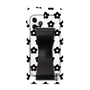 Slim Protection Case - STAND & RING RIBBON Black［ Rune Naito - RUNE Flower - Black ］