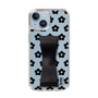 Slim Protection Case - STAND & RING RIBBON Black［ Rune Naito - RUNE Flower - Black ］