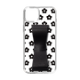 Slim Protection Case - STAND & RING RIBBON Black［ Rune Naito - RUNE Flower - Black ］