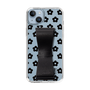 Slim Protection Case - STAND & RING RIBBON Black［ Rune Naito - RUNE Flower - Black ］