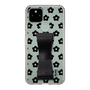 Slim Protection Case - STAND & RING RIBBON Black［ Rune Naito - RUNE Flower - Black ］