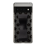 Slim Protection Case - STAND & RING RIBBON Black［ Rune Naito - RUNE Flower - Black ］
