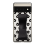 Slim Protection Case - STAND & RING RIBBON Black［ Rune Naito - RUNE Flower - Black ］