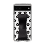 Slim Protection Case - STAND & RING RIBBON Black［ Rune Naito - RUNE Flower - Black ］