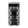 Slim Protection Case - STAND & RING RIBBON Black［ Rune Naito - RUNE Flower - Black ］