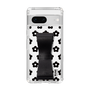 Slim Protection Case - STAND & RING RIBBON Black［ Rune Naito - RUNE Flower - Black ］