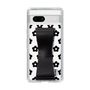 Slim Protection Case - STAND & RING RIBBON Black［ Rune Naito - RUNE Flower - Black ］