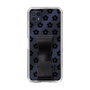 Slim Protection Case - STAND & RING RIBBON Black［ Rune Naito - RUNE Flower - Black ］