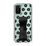 Slim Protection Case - STAND & RING RIBBON Black［ Rune Naito - RUNE Flower - Black ］