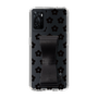 Slim Protection Case - STAND & RING RIBBON Black［ Rune Naito - RUNE Flower - Black ］