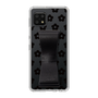 Slim Protection Case - STAND & RING RIBBON Black［ Rune Naito - RUNE Flower - Black ］