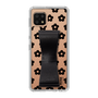 Slim Protection Case - STAND & RING RIBBON Black［ Rune Naito - RUNE Flower - Black ］