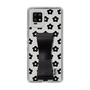 Slim Protection Case - STAND & RING RIBBON Black［ Rune Naito - RUNE Flower - Black ］