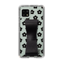 Slim Protection Case - STAND & RING RIBBON Black［ Rune Naito - RUNE Flower - Black ］