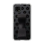 Slim Protection Case - STAND & RING RIBBON Black［ Rune Naito - RUNE Flower - Black ］