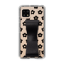 Slim Protection Case - STAND & RING RIBBON Black［ Rune Naito - RUNE Flower - Black ］
