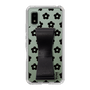 Slim Protection Case - STAND & RING RIBBON Black［ Rune Naito - RUNE Flower - Black ］