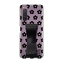 Slim Protection Case - STAND & RING RIBBON Black［ Rune Naito - RUNE Flower - Black ］