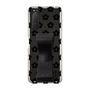 Slim Protection Case - STAND & RING RIBBON Black［ Rune Naito - RUNE Flower - Black ］