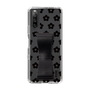 Slim Protection Case - STAND & RING RIBBON Black［ Rune Naito - RUNE Flower - Black ］
