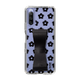 Slim Protection Case - STAND & RING RIBBON Black［ Rune Naito - RUNE Flower - Black ］