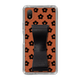 Slim Protection Case - STAND & RING RIBBON Black［ Rune Naito - RUNE Flower - Black ］