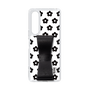 Slim Protection Case - STAND & RING RIBBON Black［ Rune Naito - RUNE Flower - Black ］