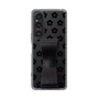 Slim Protection Case - STAND & RING RIBBON Black［ Rune Naito - RUNE Flower - Black ］