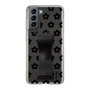 Slim Protection Case - STAND & RING RIBBON Black［ Rune Naito - RUNE Flower - Black ］