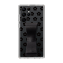Slim Protection Case - STAND & RING RIBBON Black［ Rune Naito - RUNE Flower - Black ］