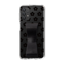 Slim Protection Case - STAND & RING RIBBON Black［ Rune Naito - RUNE Flower - Black ］