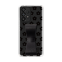 Slim Protection Case - STAND & RING RIBBON Black［ Rune Naito - RUNE Flower - Black ］