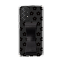 Slim Protection Case - STAND & RING RIBBON Black［ Rune Naito - RUNE Flower - Black ］
