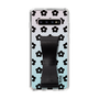 Slim Protection Case - STAND & RING RIBBON Black［ Rune Naito - RUNE Flower - Black ］