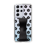 Slim Protection Case - STAND & RING RIBBON Black［ Rune Naito - RUNE Flower - Black ］