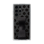 Slim Protection Case - STAND & RING RIBBON Black［ Rune Naito - RUNE Flower - Black ］