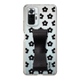 Slim Protection Case - STAND & RING RIBBON Black［ Rune Naito - RUNE Flower - Black ］