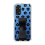 Slim Protection Case - STAND & RING RIBBON Black［ Rune Naito - RUNE Flower - Black ］