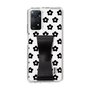Slim Protection Case - STAND & RING RIBBON Black［ Rune Naito - RUNE Flower - Black ］